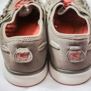 Keen | Shoes | Keen Gray And Red Sandals With Signature 